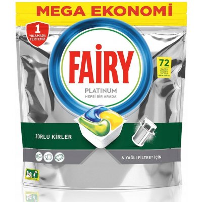 Fairy Platinum All in1 Kapsle do myčky 72 ks – Zboží Mobilmania