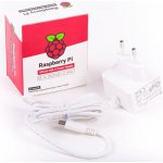 Raspberry Pi napájecí zdroj USB-C 5,1V 3A pro Raspberry Pi 4B, EU, bílý – Zbozi.Blesk.cz