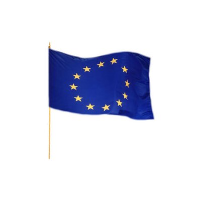 Vlajka na tyčce EU – Zboží Mobilmania