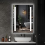 IREDA Koupelnové zrcadlo s LED osvětlením 80 x 60 cm 92025 – Zboží Dáma IREDA Koupelnové zrcadlo s LED osvětlením 80 x 60 cm 92025 – Zboží Dáma
