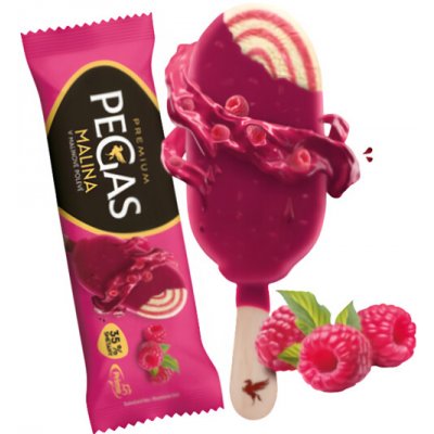 Pegas Premium Malina v malinové polevě 62ml – Hledejceny.cz