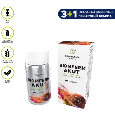 Fermatigo World BiomFerm AKUT 30 kapslí – Hledejceny.cz