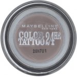 Maybelline Color Tattoo 24 HR Gel-Cream Eye Shadow 40 Permanent Taupe 3,5 ml – Zboží Dáma