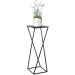DekorStyle Stojan na květiny LEKOK 70 cm černý – Zboží Dáma