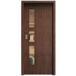 Sapeli Elegant Komfort M33 posuvné ořech americký 100 x 197 cm Planibel bronz – Hledejceny.cz