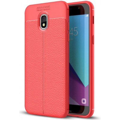 Pouzdro JustKing litchi kožené Samsung Galaxy J3 2018 - červené – Zbozi.Blesk.cz