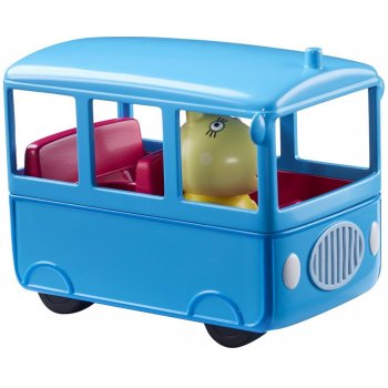 TM Toys Peppa Pig školní autobus s figurkou