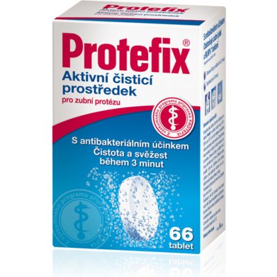Protefix aktivní čistící tablety na zubní protézu 66 tablet – Sleviste.cz