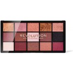 Makeup Revolution Re-Loaded paleta očních stínů Affection 15 x 1,1 g – Zboží Dáma