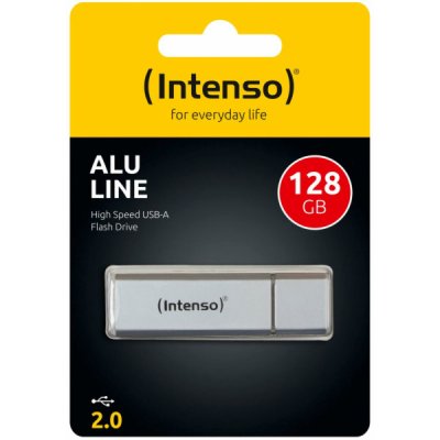Intenso Alu Line silver 128GB 3521496 – Hledejceny.cz