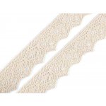 Bavlněná krajka paličkovaná šíře 46; 56 mm Varianta: 2 (56 mm) béžová světlá, Balení: 1 m – Sleviste.cz
