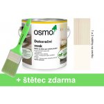 Osmo 3186 Dekorační vosk intenzivní 0,375 l Bílý mat – Hledejceny.cz