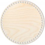 Chráněná dílna Dřevěný svět Dno/víko pro JUMBO příze - kruh 35 cm, přírodní – Sleviste.cz