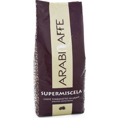 Arabicaffe káva SUPERMISCELA zrnková 9 x 1 kg – Hledejceny.cz