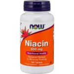 Now Foods Niacin 500 mg 100 tablet – Hledejceny.cz