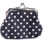 mincovka s puntíky textilní 4 modrá tmavá – Hledejceny.cz