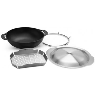 Wok pánev a sada pro Weber Gourmet BBQ System 12x40x42,5 cm – Hledejceny.cz