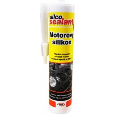 SILCO Silikon vysokoteplotní motorový 275°C červený 310 ml – Hledejceny.cz