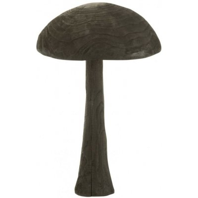 Veliká dřevěná houba Mushroom Wood Granitti L – 38*38*60 cm - J-Line by Jolipa – Hledejceny.cz