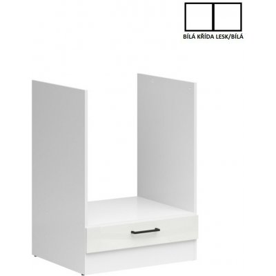 Junona Line Tafla skříňka BBL DPK/60/82, bílá/bílá křída lesk – Zboží Dáma