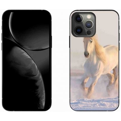 Pouzdro mmCase Gelové iPhone 13 Pro Max 6.7 - kůň ve sněhu – Zboží Mobilmania