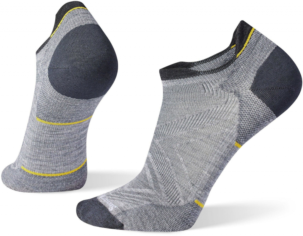 Smartwool RUN ZERO CUSHION LOW ANKLE SOCKS light gray