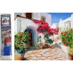 Norimpex Diamantové malování Květinová ulička 30 x 40 cm – Hledejceny.cz