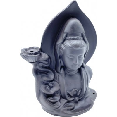 AWM, Ltd, S3 8AL Kadidelnice se zpětným kouřem - Buddha s lotosovým vodopádem – Zboží Dáma