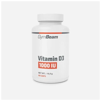 GymBeam Vitamín D3 1000 IU 60 tablet – Hledejceny.cz
