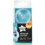 Tommee Tippee savička C2N AntiColic rychlý průtok transparent 2 ks – Zboží Dáma