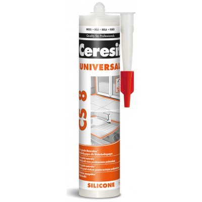 CERESIT CS 8 univerzální silikon 280g bílý – Zbozi.Blesk.cz