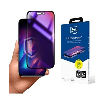 3mk Rainbow Privacy pro Apple iPhone 15 Plus 5903108586313 – Zboží Živě