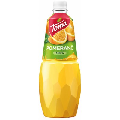 Toma ovocný džus Pomeranč 100% 1000 ml – Sleviste.cz