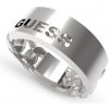 Prsteny Guess ocelový prsten X Logo JUXR03006JWST