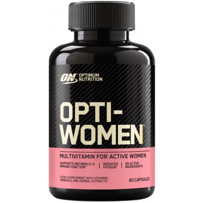 Gymbeam Opti-Women Multivitamín pro aktivní ženy 60 kapslí – Hledejceny.cz