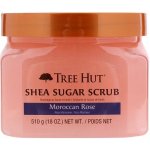 Tree Hut Shea Sugar Scrub Moroccan Rose cukrový tělový peeling Moroccan Rose 510 g – Zbozi.Blesk.cz