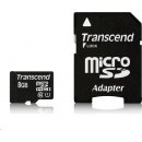 paměťová karta Transcend microSDHC 8 GB UHS-I Premium TS8GUSDU1