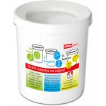 PETRAplast Stolní nádoba na odpadky objem 1L Krémová – Zboží Dáma