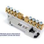 Svorkovnice nulovací můstek dělený na DIN lištu 2x4x16mm2 šedý LZ505 E.NEXT – Hledejceny.cz