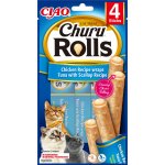 Churu Rolls Chicken wraps & Tuna Scallop 4 x 10 g – Zbozi.Blesk.cz