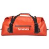 Rybářský obal a batoh Simms Taška Dry Creek Duffel Orange 155l