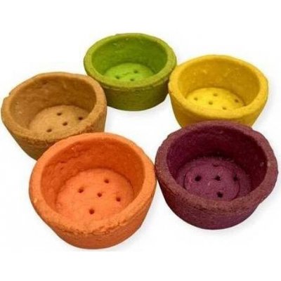 dortis Košíček na tartaletky mix barev 4,4 cm 24 ks – Zboží Dáma