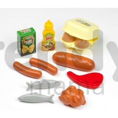 Ecoiffier dětské potraviny v síťce 100% Chef 16220-D – Zboží Mobilmania