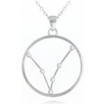 MINET Stříbrný Stars Ryby Czech Crystal JMAS9503SN45 – Hledejceny.cz