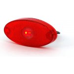 poziční světlo LED červené oválné, WAS – Zboží Mobilmania