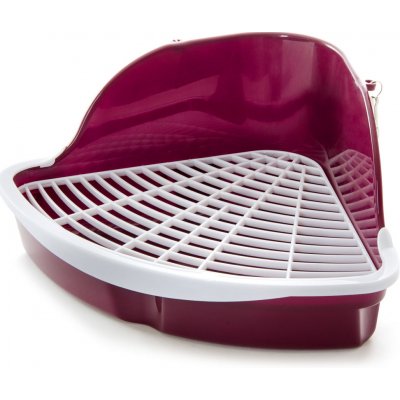 JK ANIMALS Plastová toaleta pro králíky a morčata 25 x 25 x 34 cm – Zboží Mobilmania