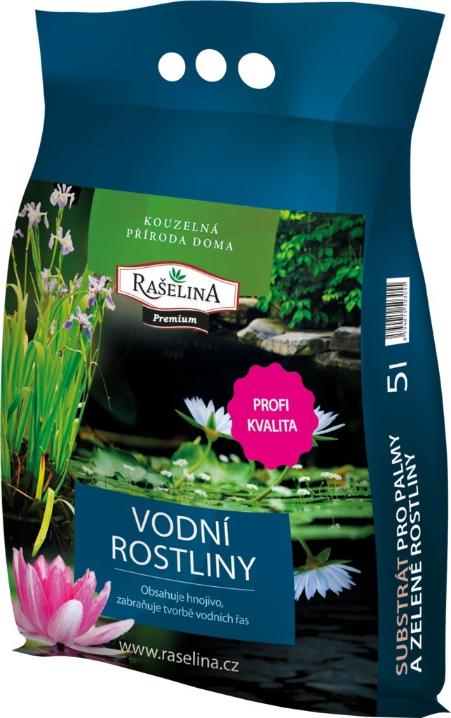 Rašelina Soběslav Substrát pro vodní rostliny 5 l