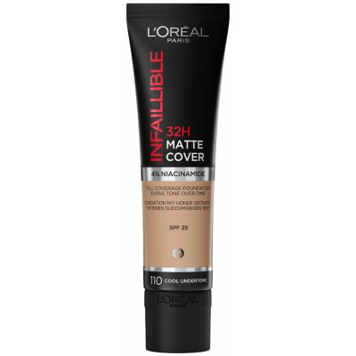 L'Oréal Paris Matující make-up Infallible 24H Matte Cover 200 Golden Sand 30 ml – Hledejceny.cz