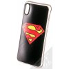 Pouzdro a kryt na mobilní telefon Apple Pouzdro DC Comics Superman 002 Apple iPhone X černé