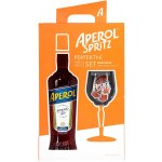 Aperol Spritz 11% 0,7 l (dárkové balení 1 sklenička) – Hledejceny.cz